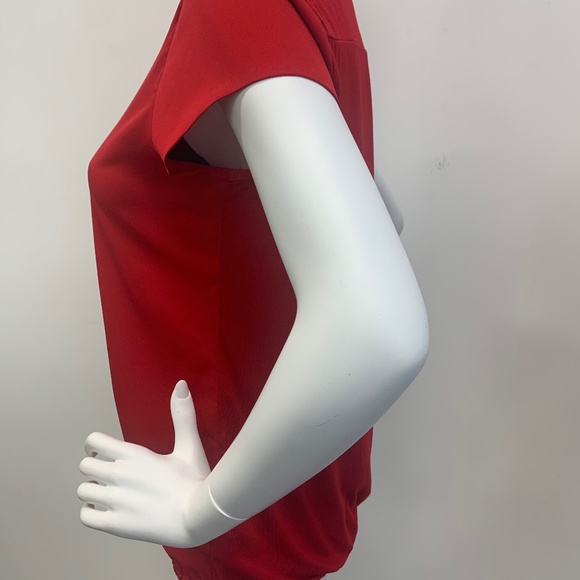 Tommy Hilfiger red dressy top - Picture 3 of 7